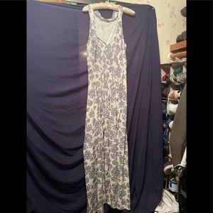 Long Spring Floral Dress